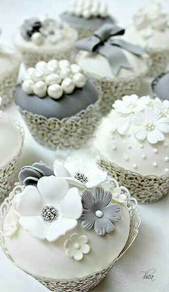 Boda en color gris/plata/blanco - 10