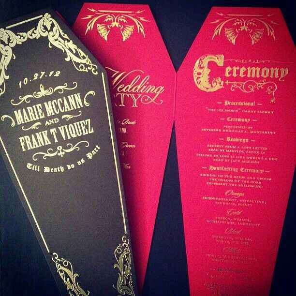 Ideas para boda en halloween. - 18