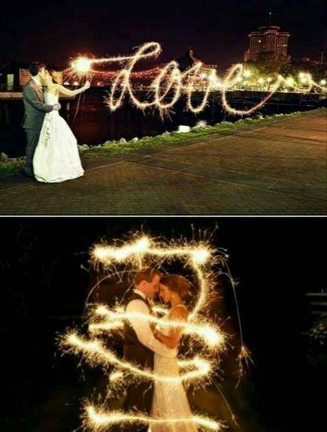 Ideas para fotos con luces de bengala - 5
