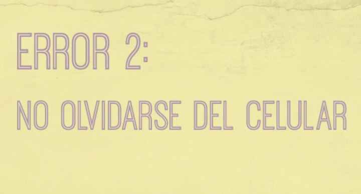 10 errores de la luna de miel. - 4
