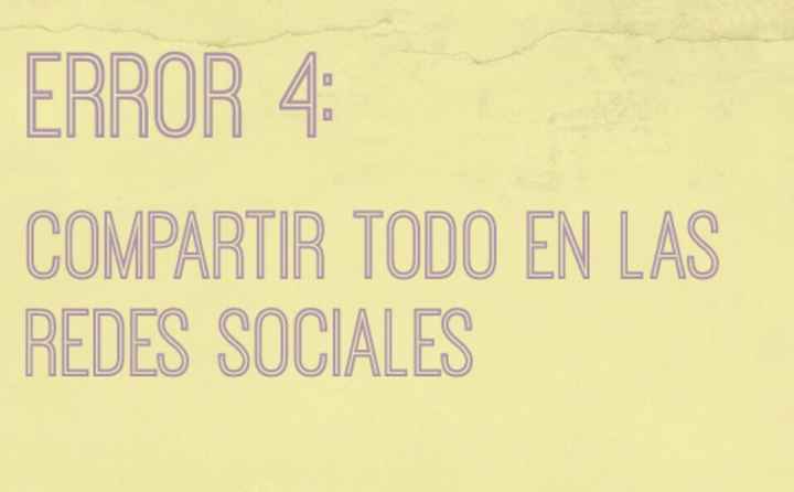 10 errores de la luna de miel. - 8