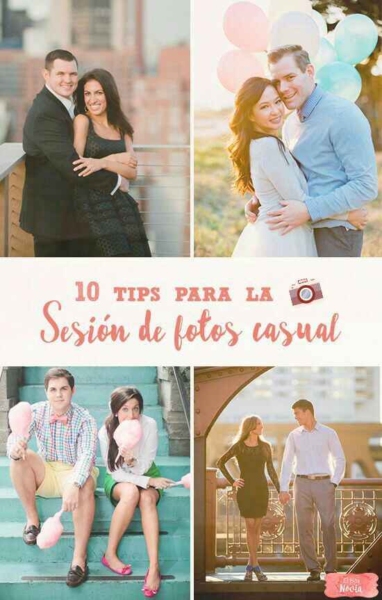10 tips para tu sesión de fotos casual. - 1