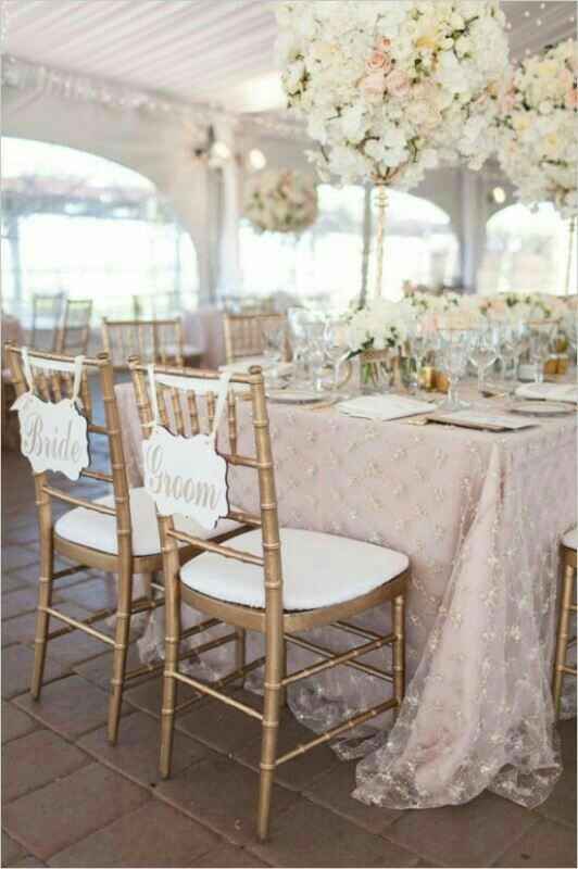 Boda colo rosa / oro  y blanco - 1