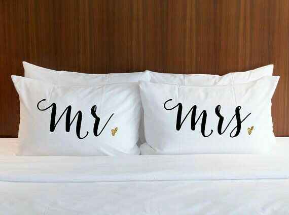 Almohadas para los recién casados. - 9