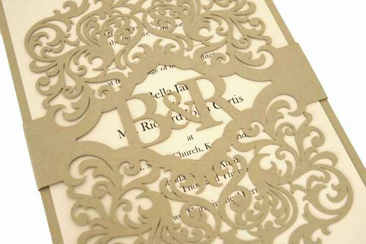 Invitaciones: corte láser - 6