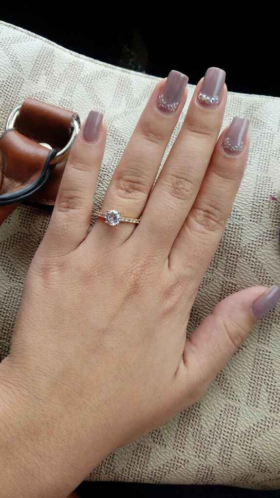 Anillo de compromiso - 1