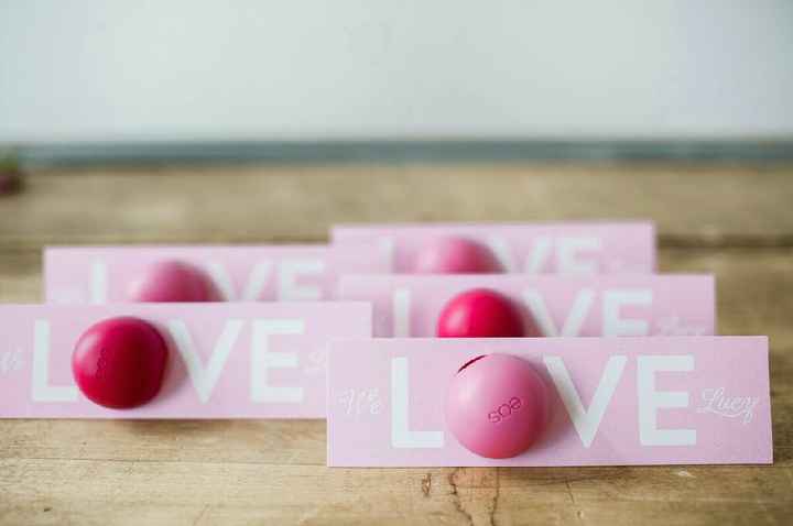 Eos lip balm/ wedding ideas - 6