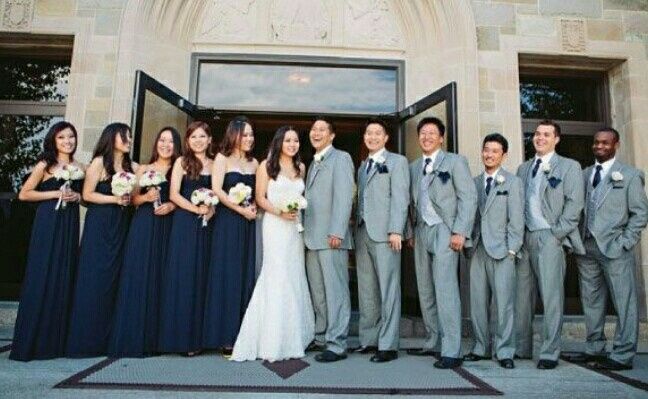 Boda de azul marino - 23