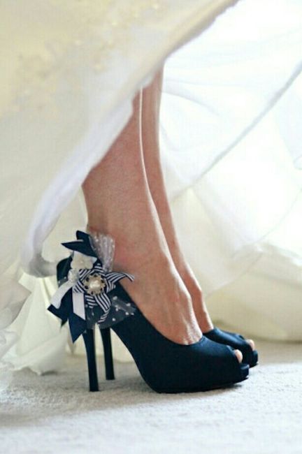 Zapatos de novia en azul, qué opinan? - 7