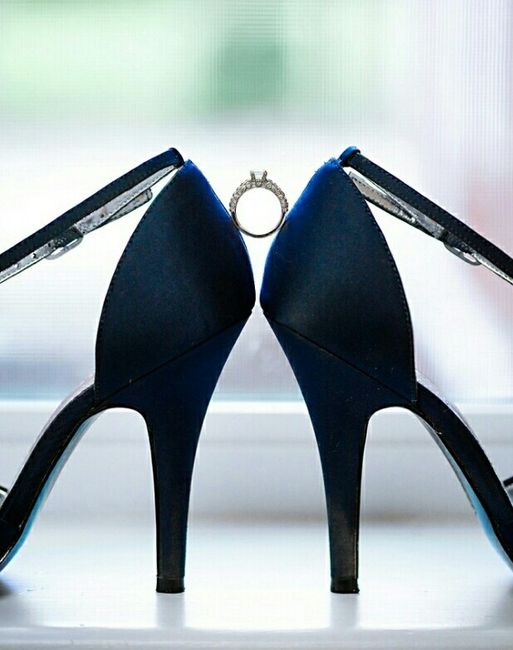 Zapatos de novia en azul, qué opinan? - 11