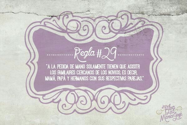 Reglas en la organización de la boda - 10