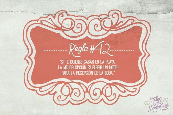 Reglas en la organización de la boda - 13