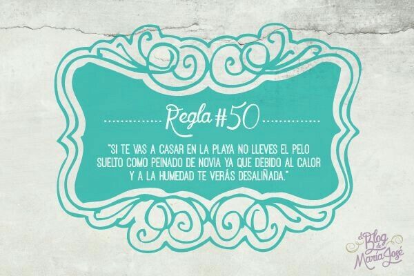Reglas en la organización de la boda - 15