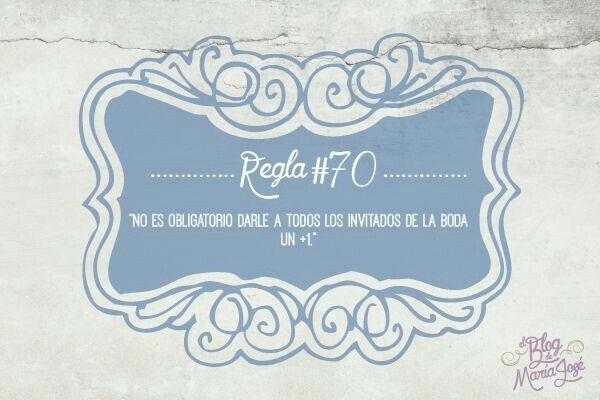 Reglas en la organización de la boda - 17