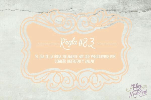 Reglas en la organización de la boda - 20