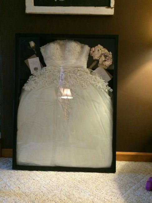 Wedding shadow box - 6