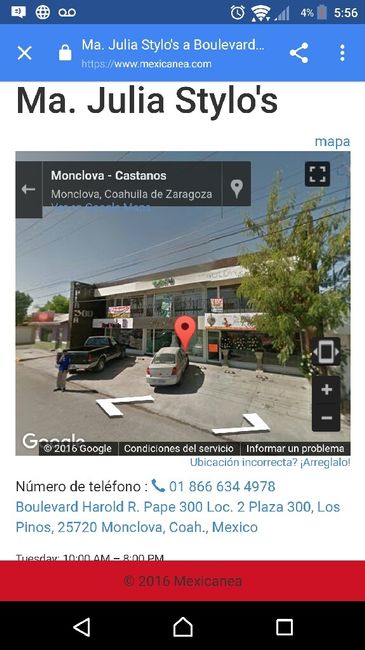 Ayuda!!! Teléfono tienda de novias! - 1