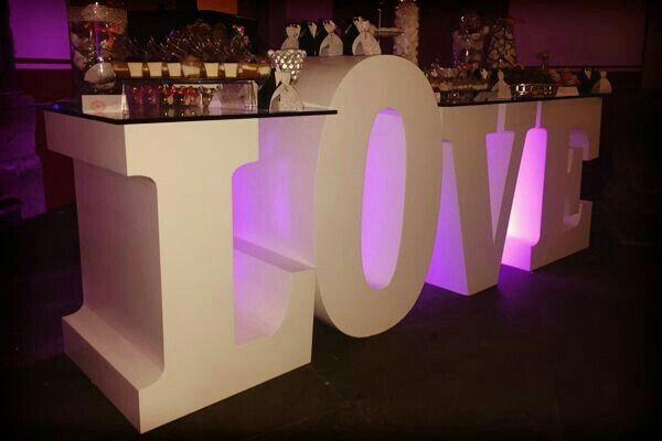 Decoración con letras - 2