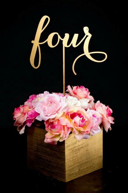 Decoración con letras - 10