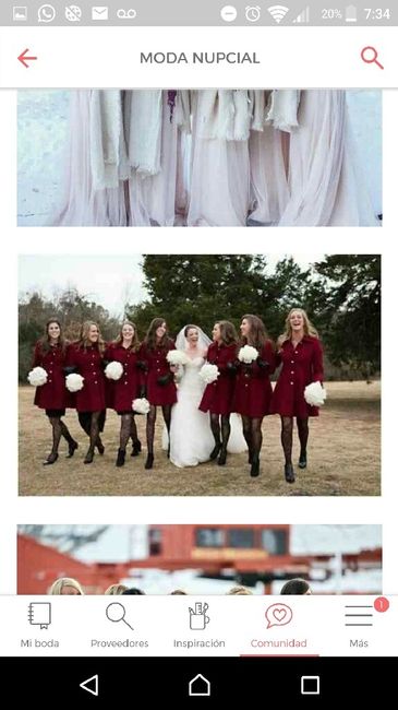 Damas de honor, qué usar si hace frío - 2