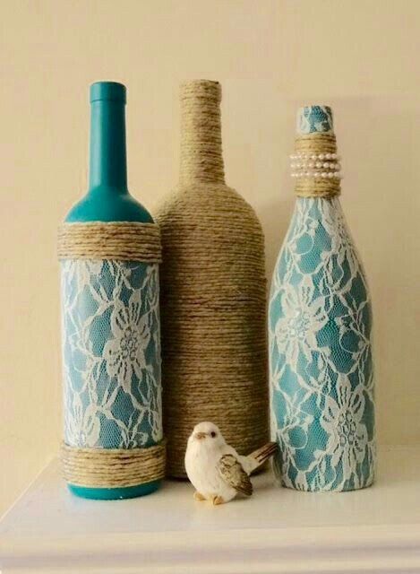 Decoración con botellas - 7