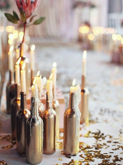 Decoración con botellas - 12