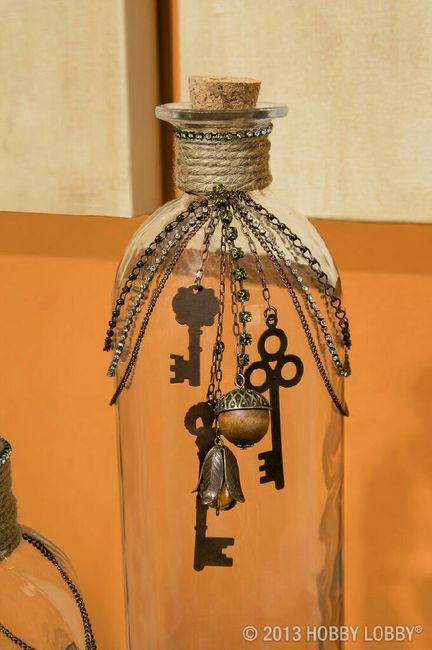 Decoración con botellas - 21