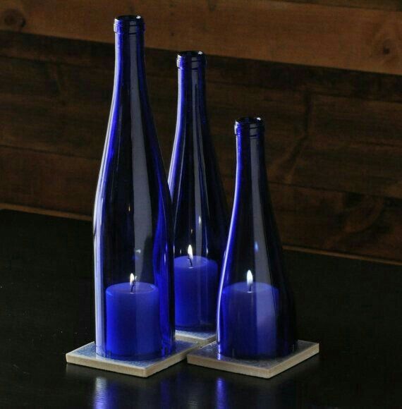 Decoración con botellas - 26