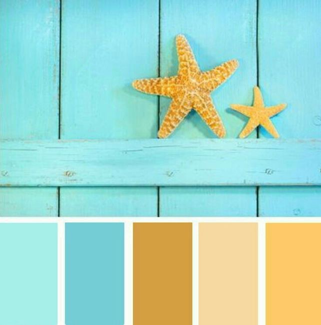 Que color elegirían para una boda de playa - 4