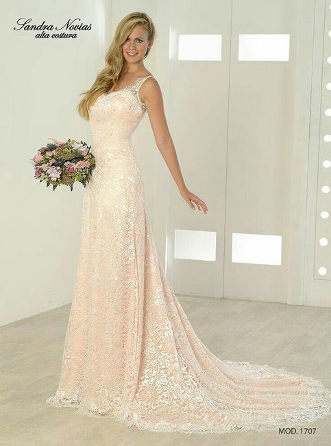 Tendencias 2017: vestidos de novia de colores - 3
