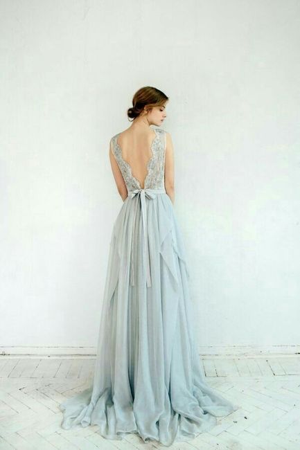 Tendencias 2017: vestidos de novia de colores - 7