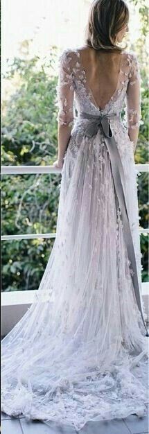 Tendencias 2017: vestidos de novia de colores - 9