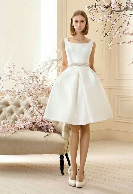 Tendencias 2017: vestidos de novia cortos - 2