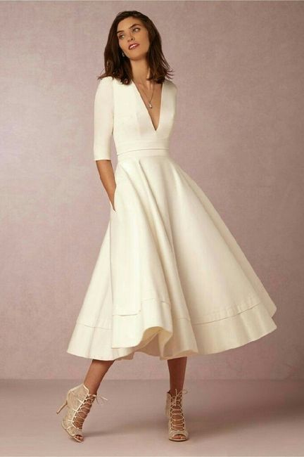 Tendencias 2017: vestidos de novia cortos - 7