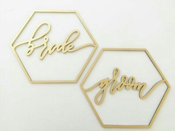 Geometric wedding ideas - 6