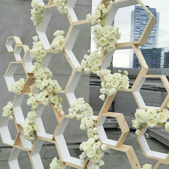 Geometric wedding ideas - 8