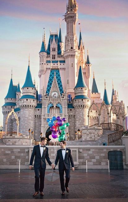 Disney weddings: photografy - 2