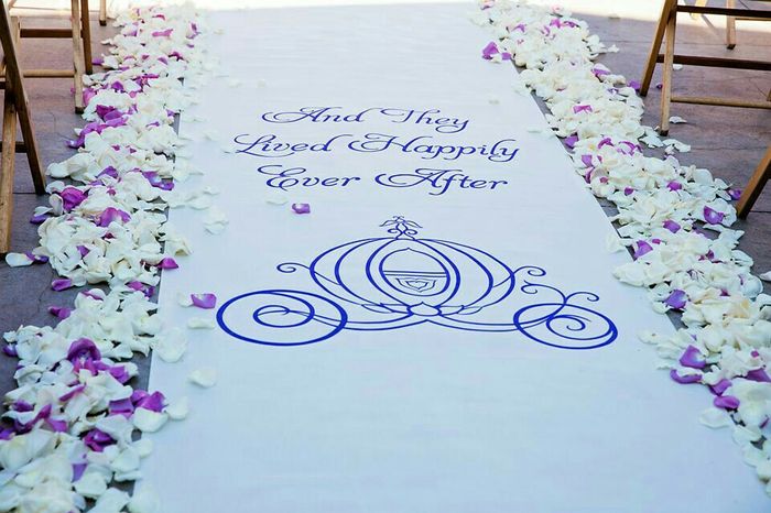 Disney weddings: decor - 4
