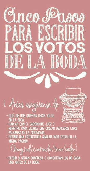 Votos matrimoniales - 1