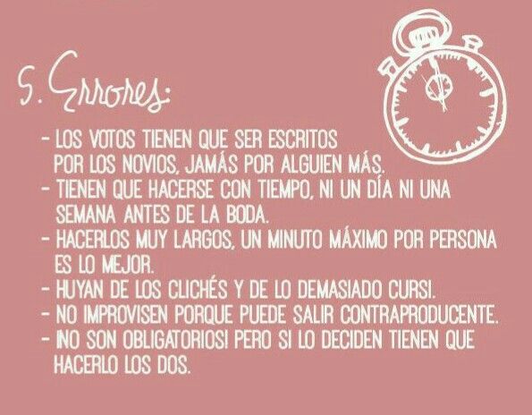 5 pasos para escribir los votos de la boda - 5