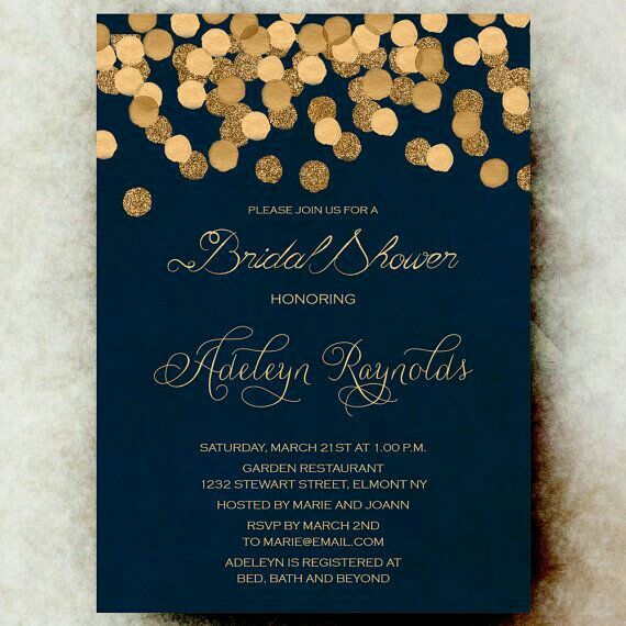 Ideas en navy gold - 10