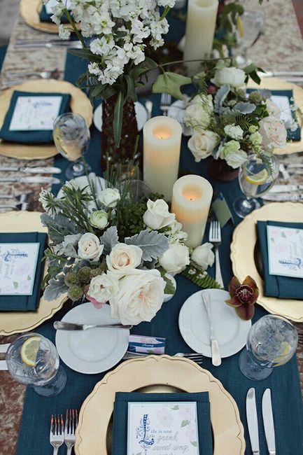 Ideas en navy gold - 23