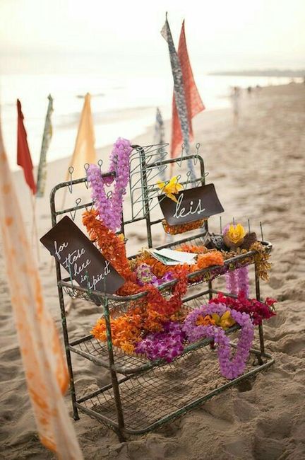Boda temática hawaiana/tropical - 14