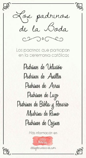 Mis damas & padrinos!? - 1