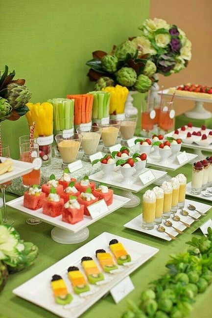 Refrescante fruta en tu boda - 3
