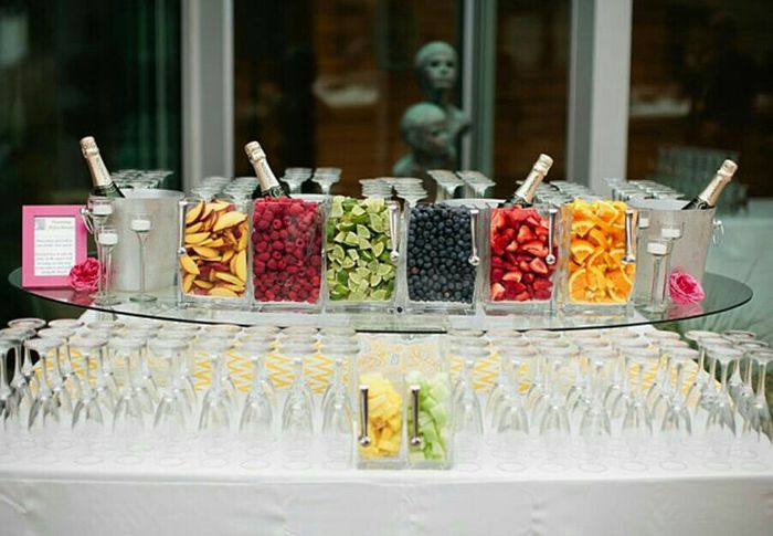 Refrescante fruta en tu boda - 4