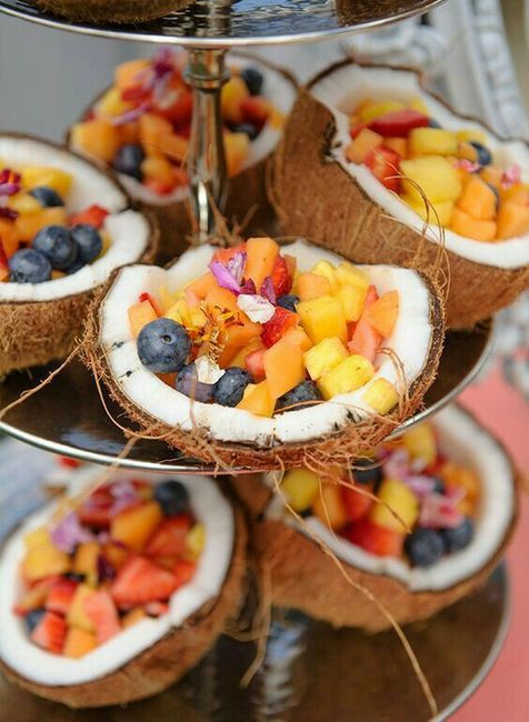 Refrescante fruta en tu boda - 8