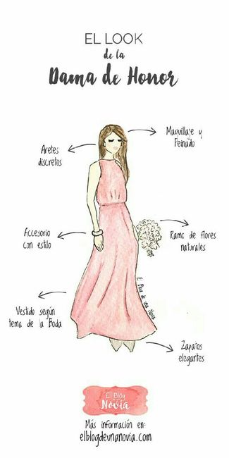 El look de la dama de honor - 1