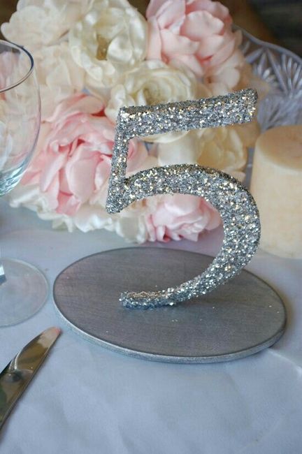 Numeradores de mesa. - 9