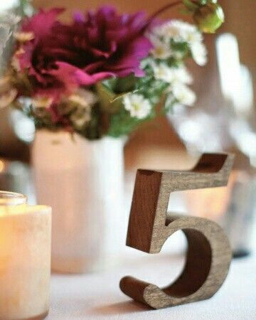 Numeradores de mesa. - 12